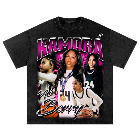 Kamora Berry Oversized T-shirt