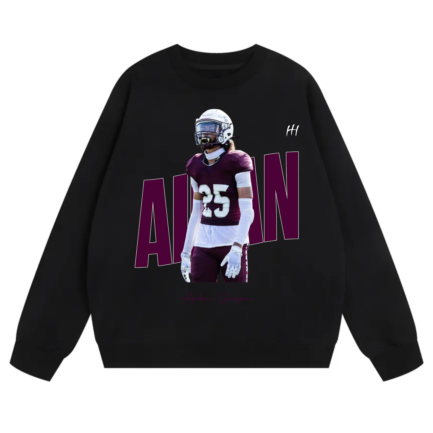 Aidan Simpsons Heavyweight Crewneck Sweatshirt