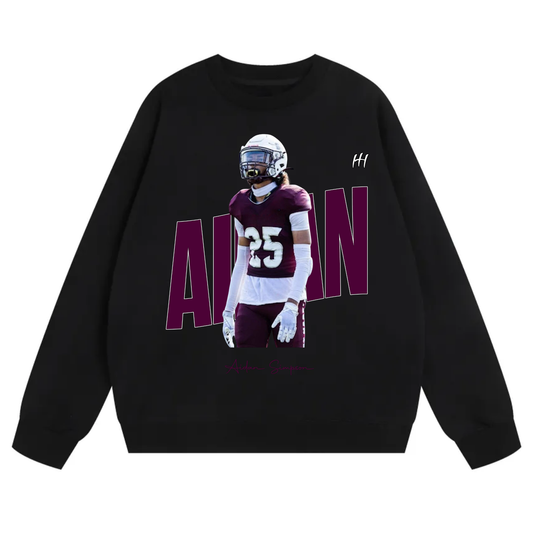 Aidan Simpsons Heavyweight Crewneck Sweatshirt