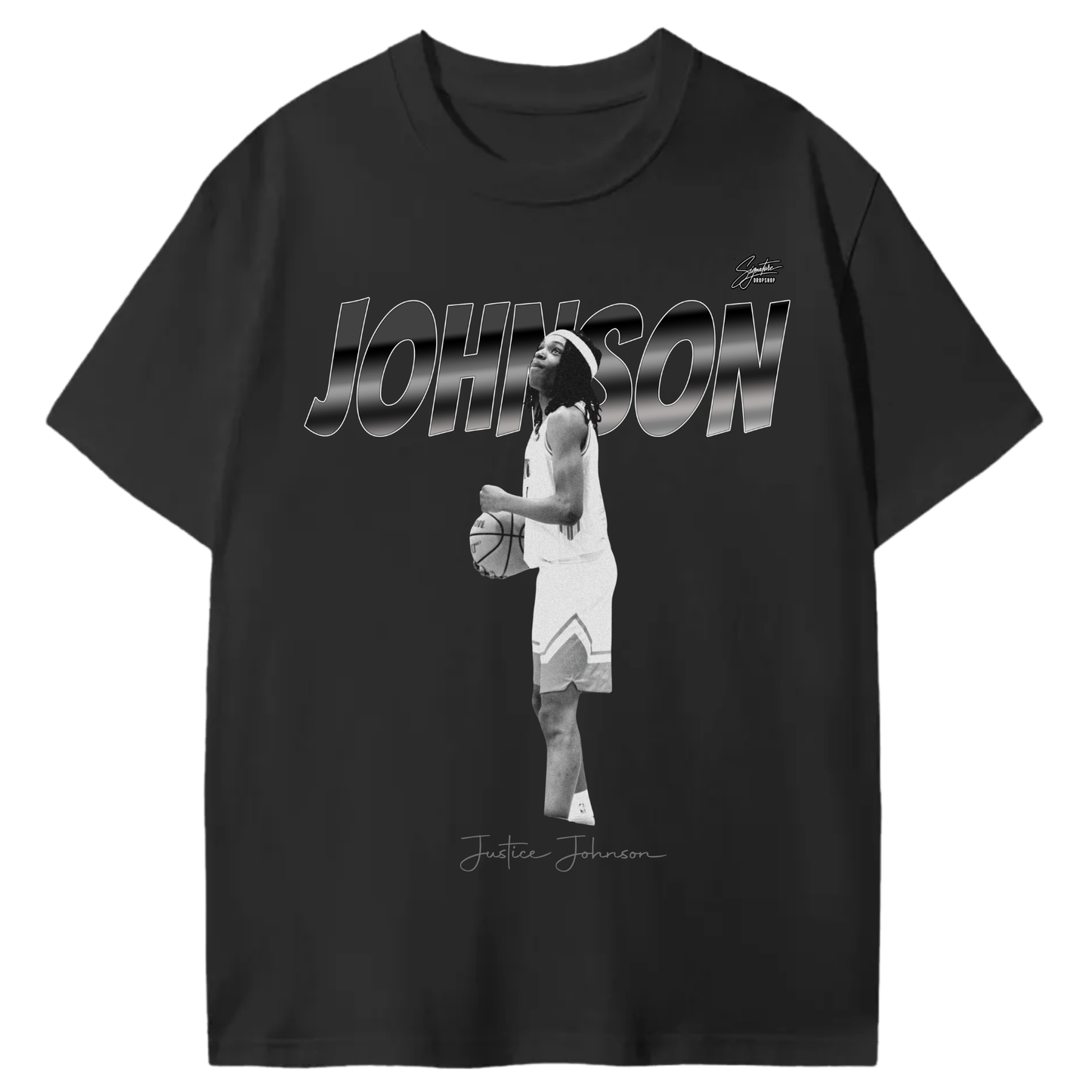 Justice Johnson T-shirt