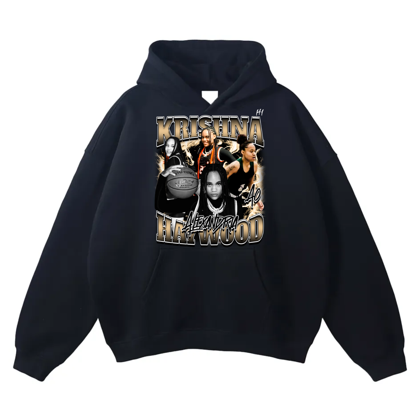 Krishna Alexandria Haywood Oversize Fleeced Hoodie