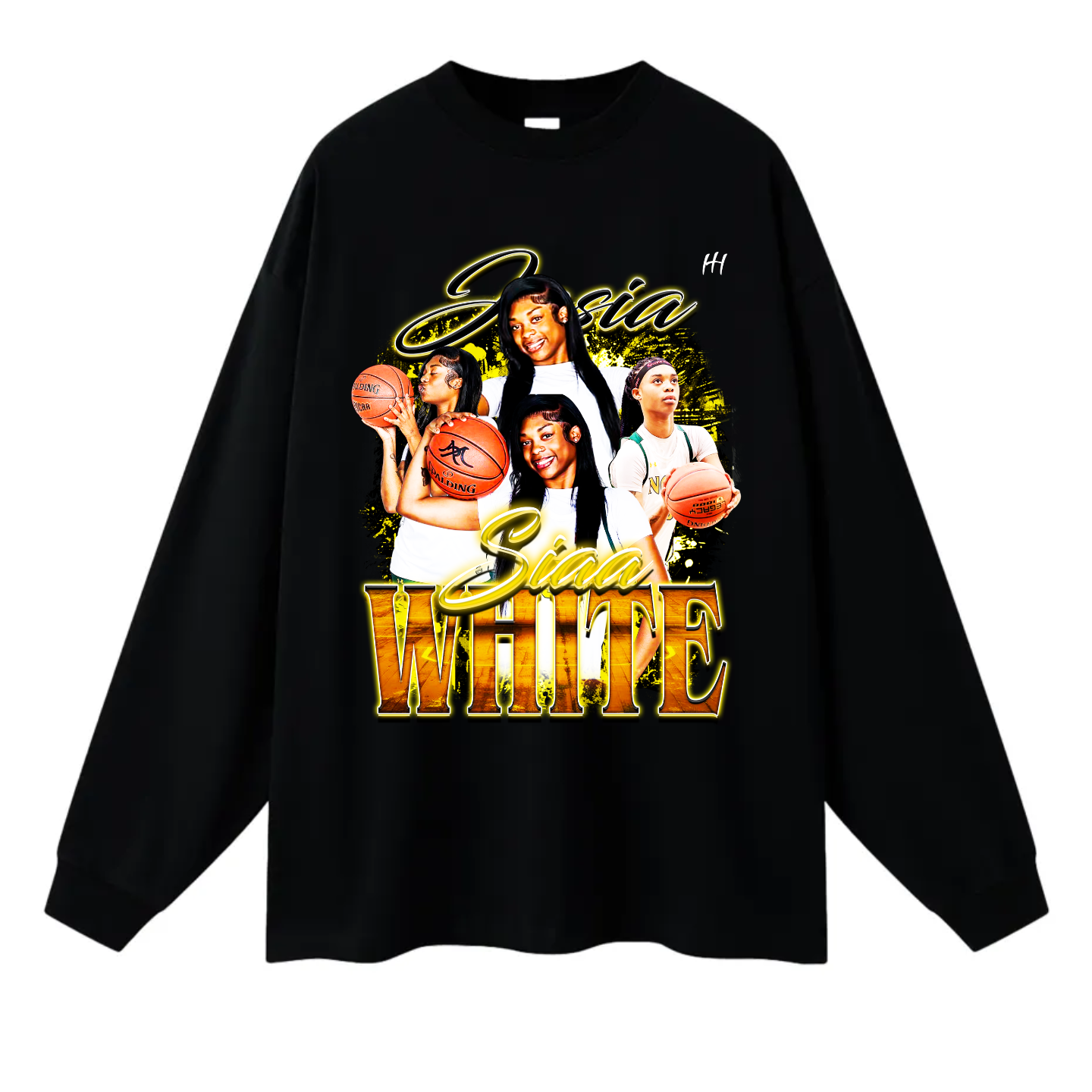 Jasia White Long Sleeve Tee