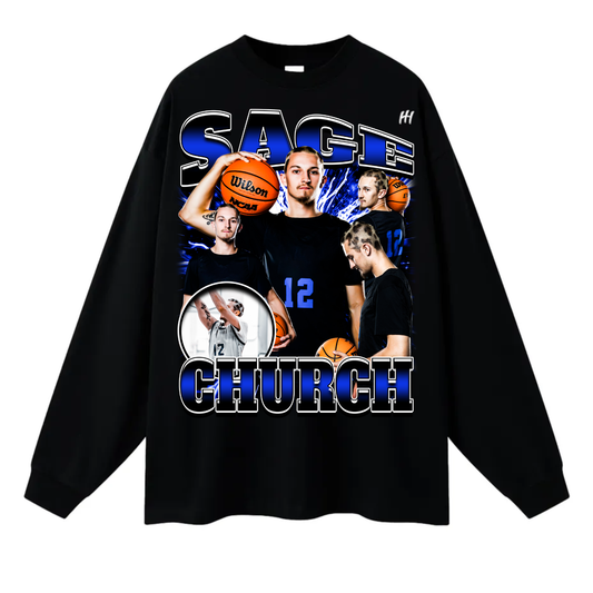 Sage Church Long Sleeve Tee