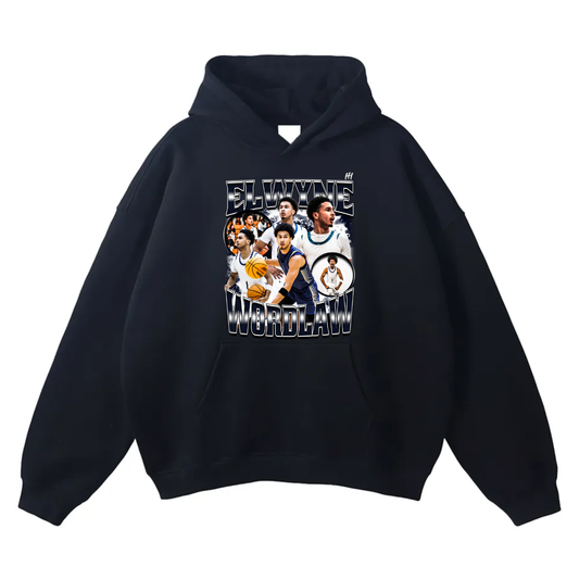 Elwyne Wordlaw Oversize Fleeced Hoodie