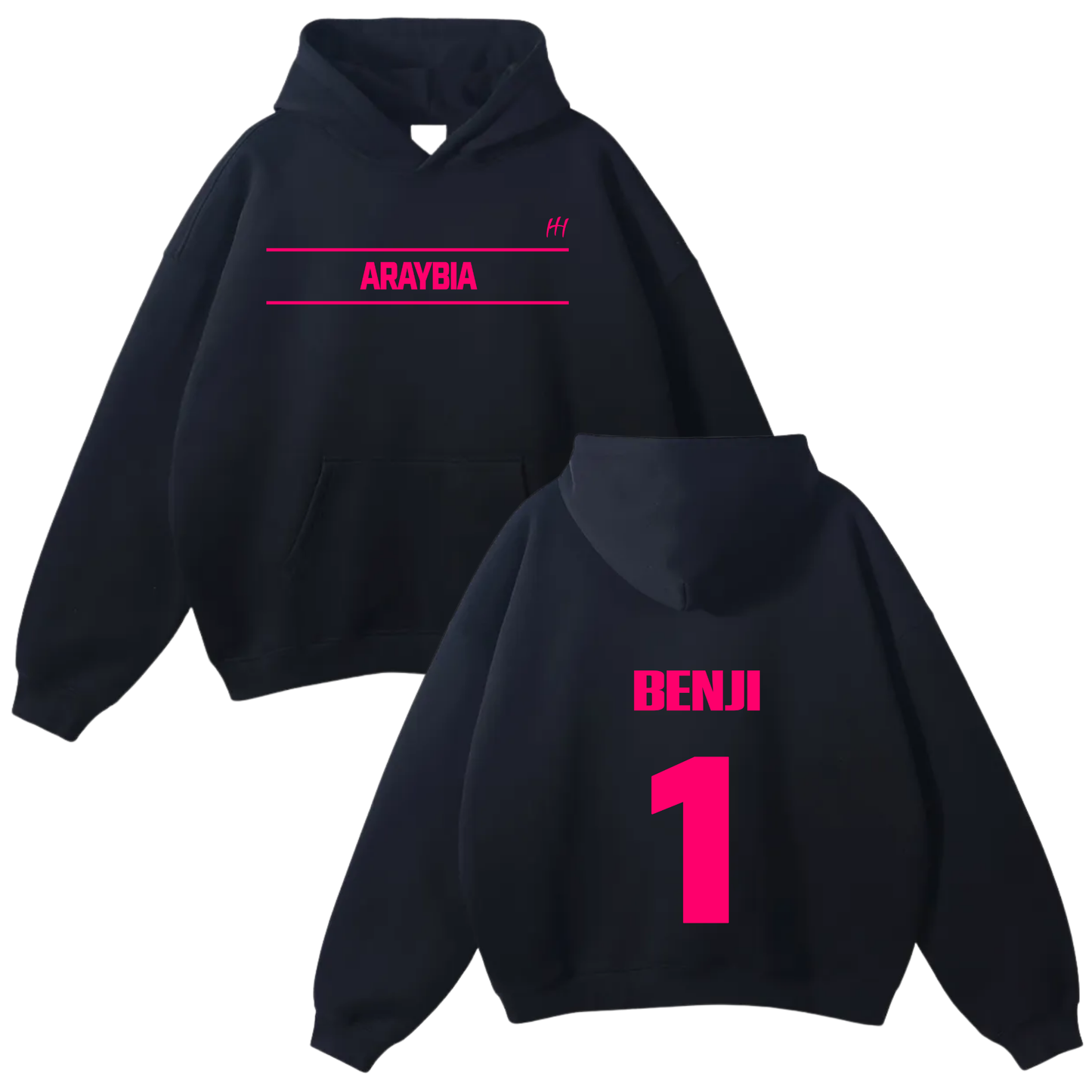Araybia Oversize Fleeced Hoodie