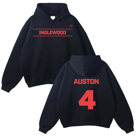 Justin Auston Oversize Fleeced Hoodie