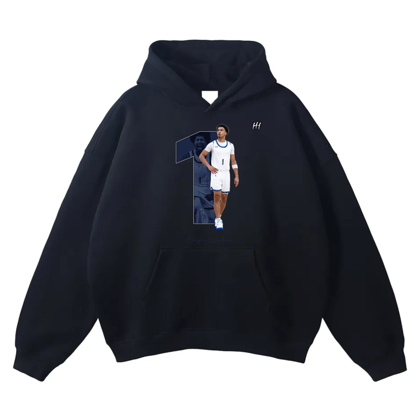 Elwyne Wordlaw Oversize Fleeced Hoodie