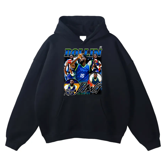 Rollin Bell Oversize Fleeced Hoodie