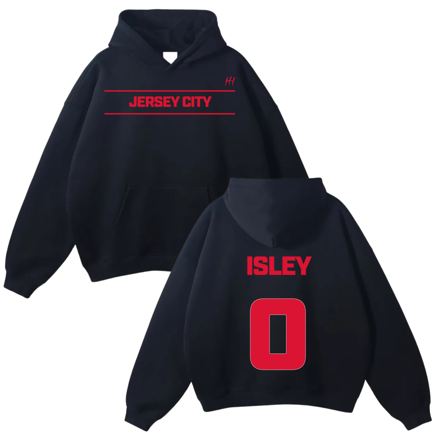 Markeis Isley Oversize Fleeced Hoodie