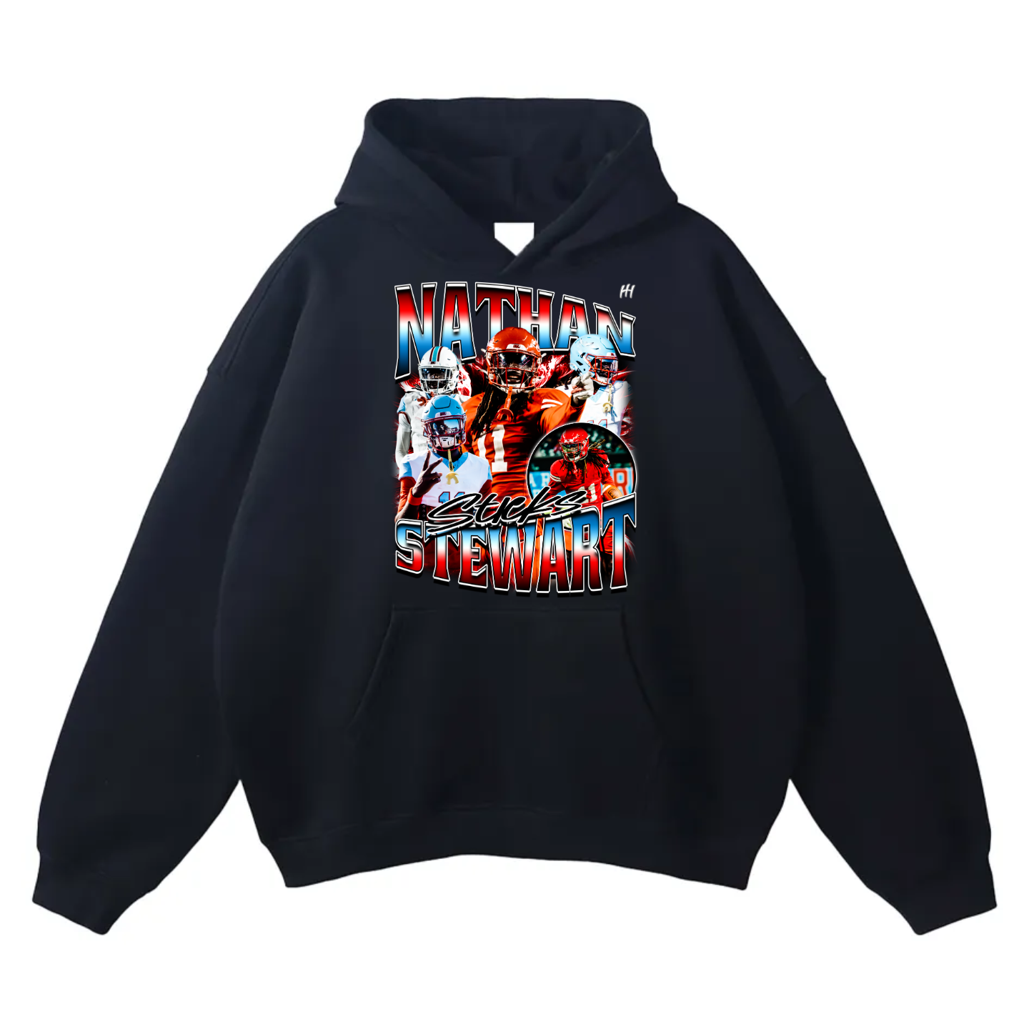 Nathan Stewart Oversize Fleeced Hoodie