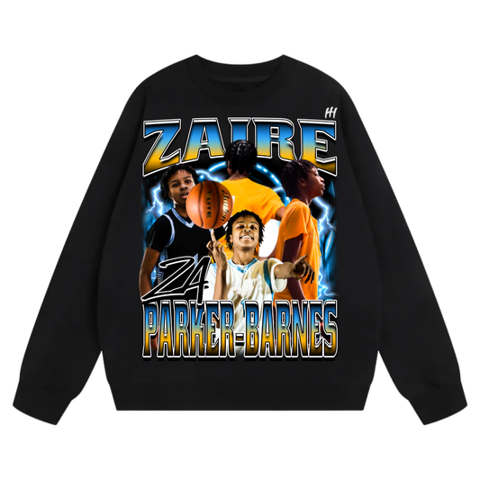 Zaire Parker-Barnes Heavyweight Crewneck Sweatshirt