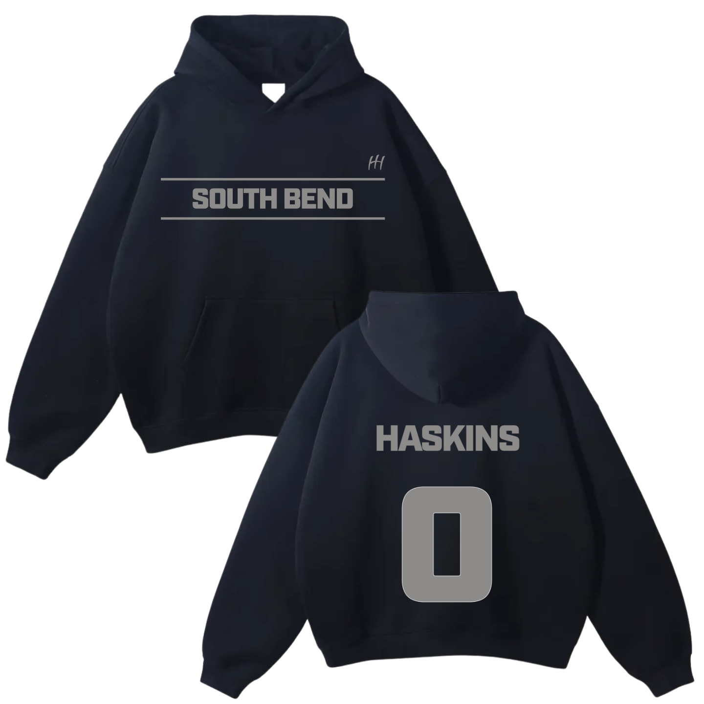 Dylin Haskins Oversize Fleeced Hoodie