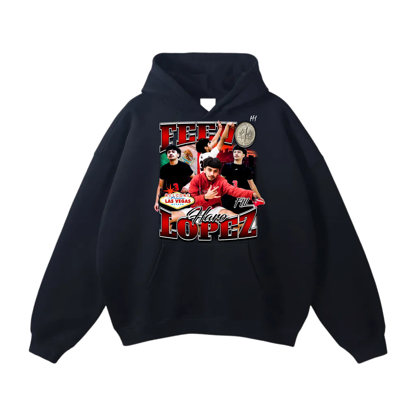 Feevo Haro Lopez Oversize Fleeced Hoodie