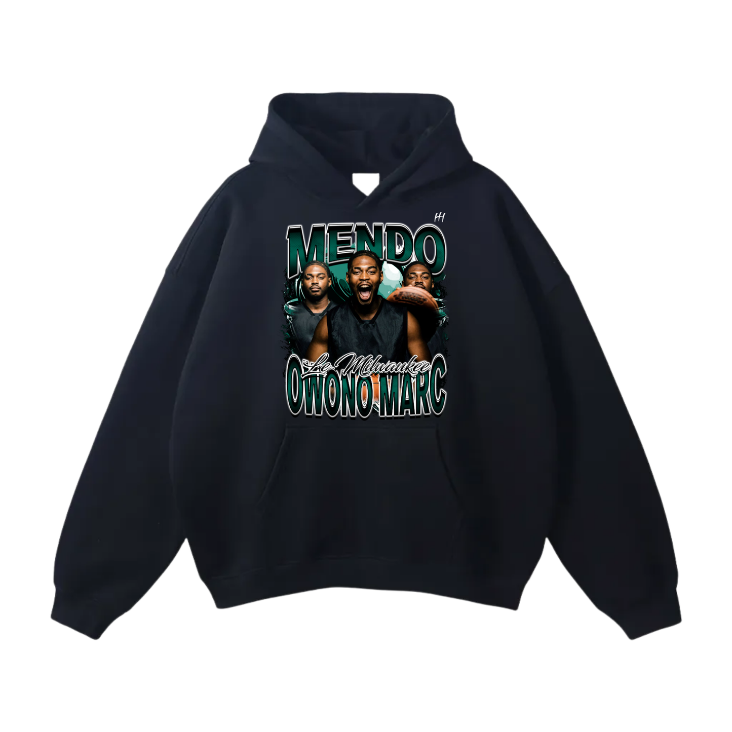 Mendo Owono Marc Oversize Fleeced Hoodie