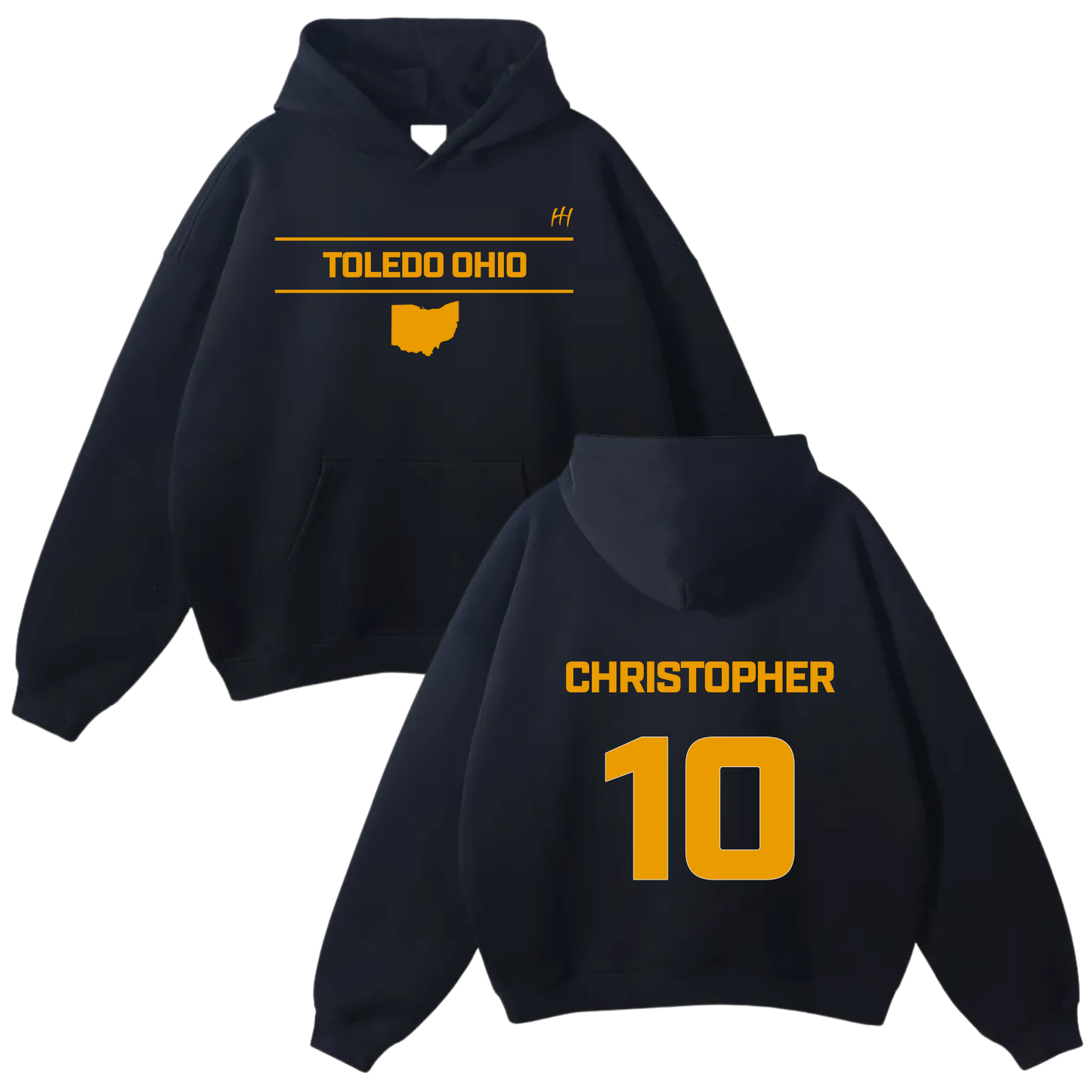 Christopher Savage Jr Oversize Fleeced Hoodie