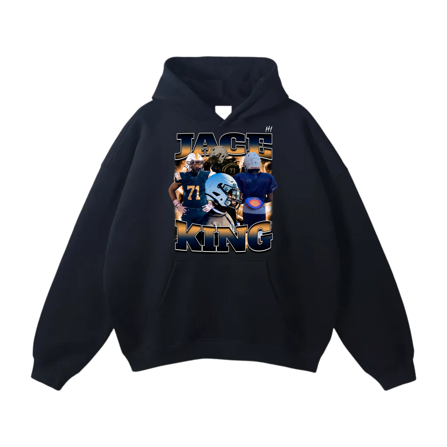 Jace King Oversize Fleeced Hoodie