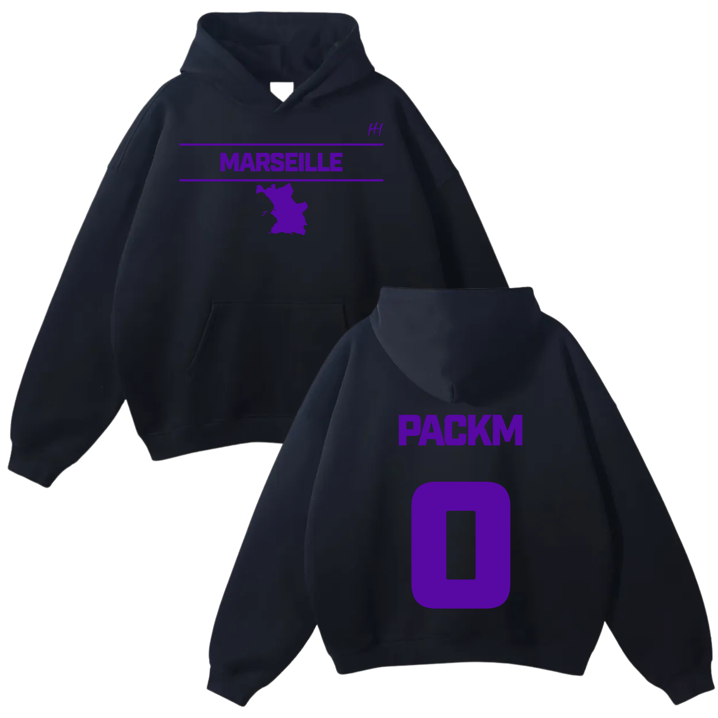 Yessou_Packm Oversize Fleeced Hoodie