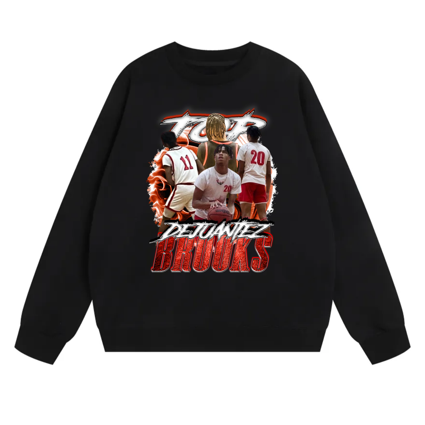 Dejuantez Brooks Heavyweight Crewneck Sweatshirt