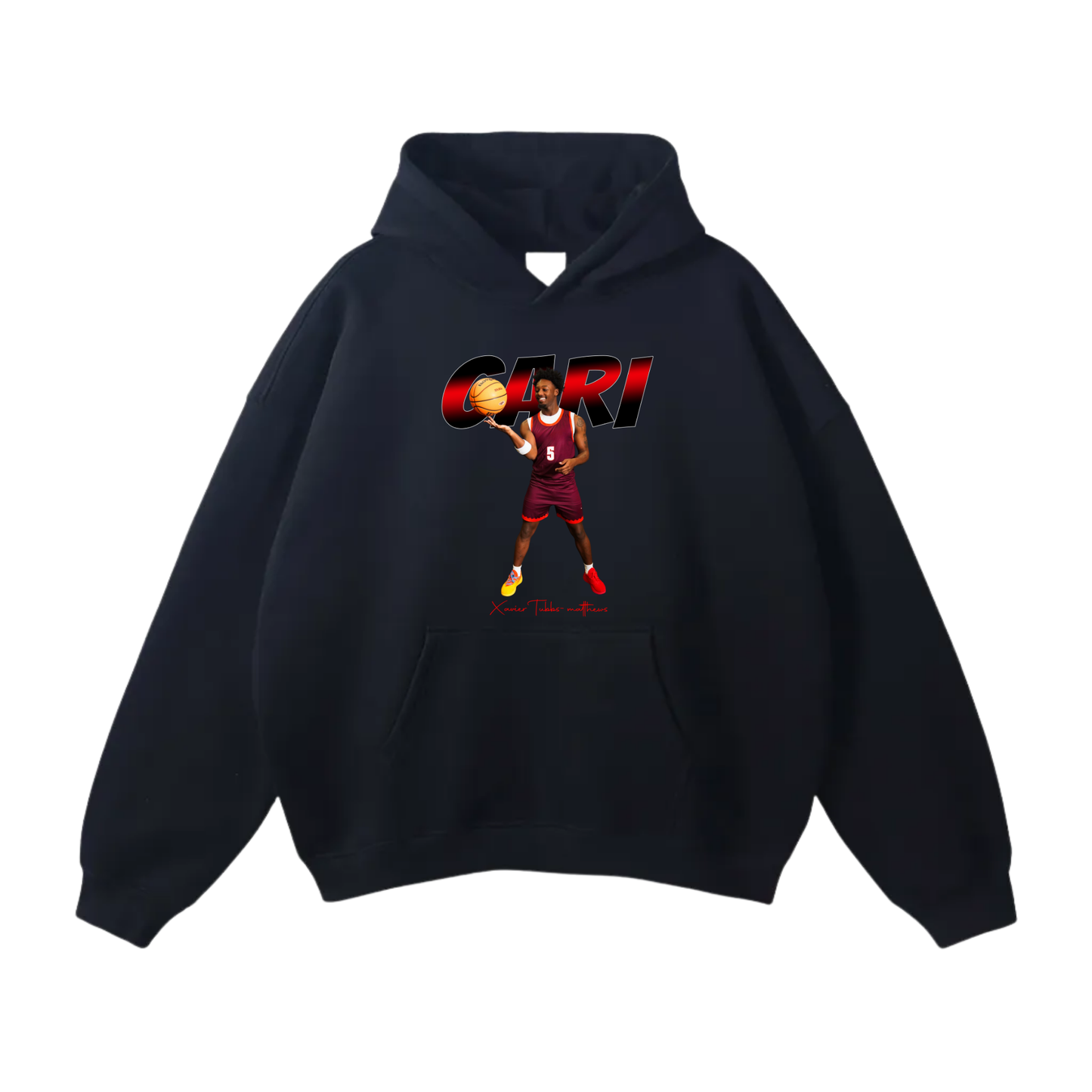 Xavier Tubbs-matthews Oversize Fleeced Hoodie