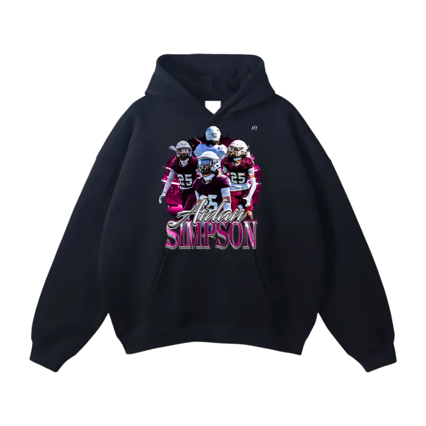 Aidan Simpsons Oversize Fleeced Hoodie