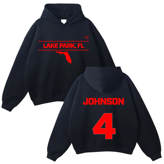 Tavares Johnson Oversize Fleeced Hoodie