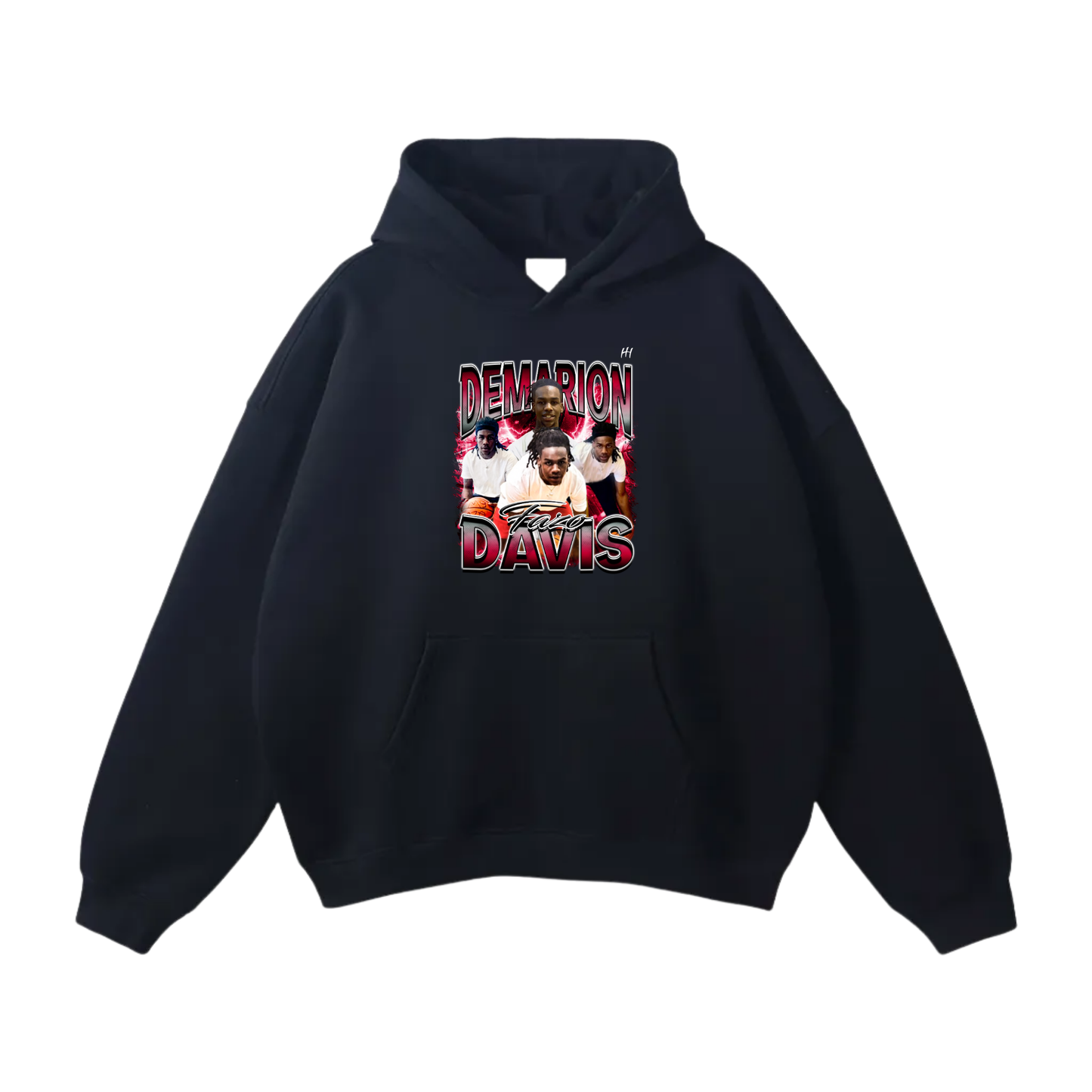 Demarion Davis Oversize Fleeced Hoodie