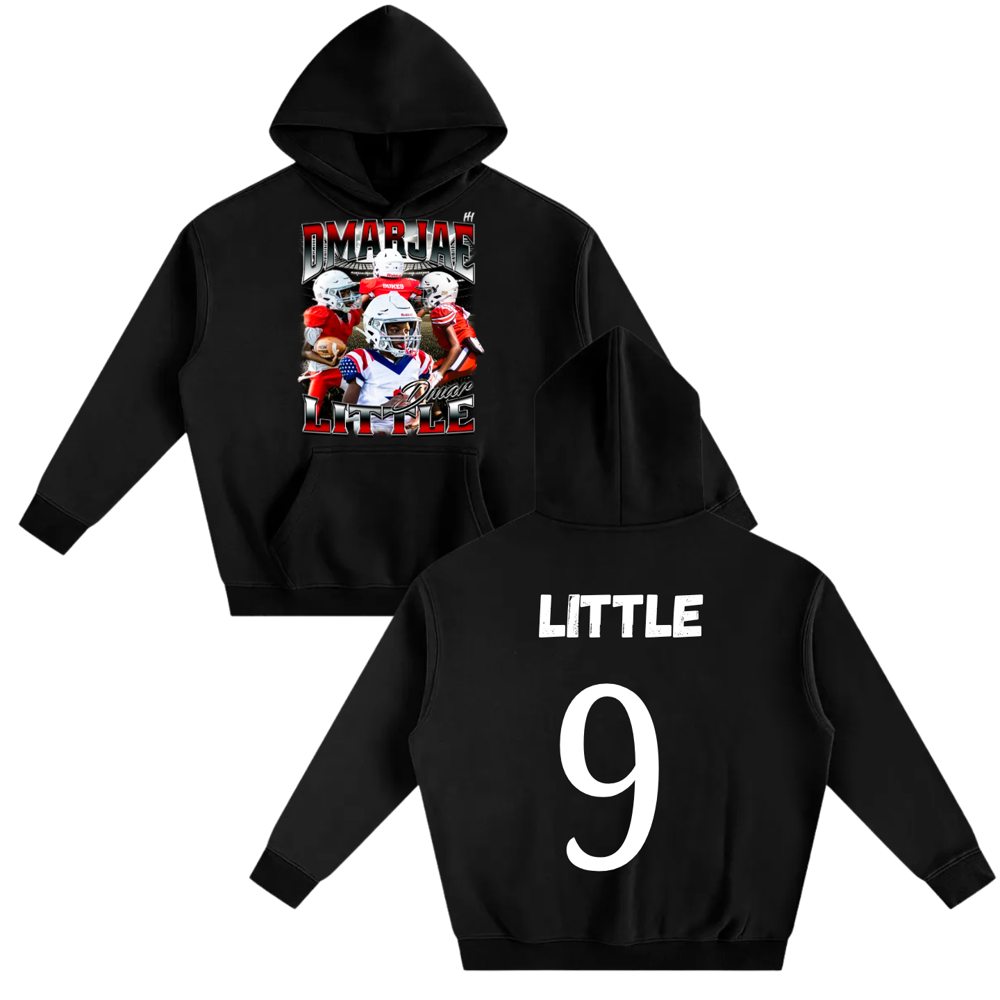 Dmarjae Little Oversize Fleeced Hoodie