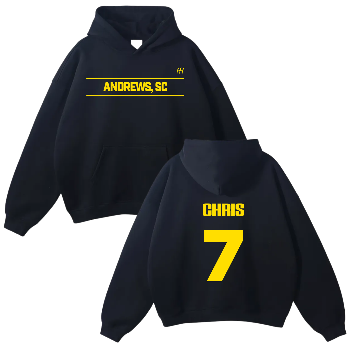 Chris Stewart Oversize Fleeced Hoodie