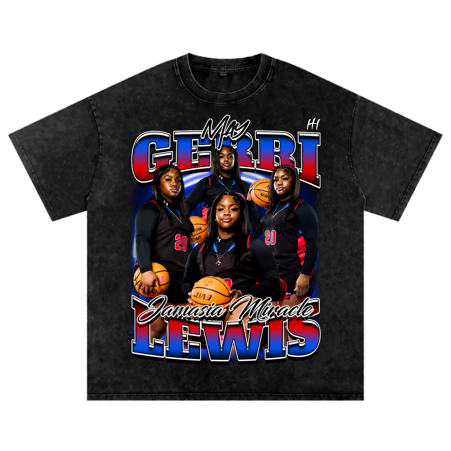 Gerri Jamasia Miracle Lewis Oversized T-shirt
