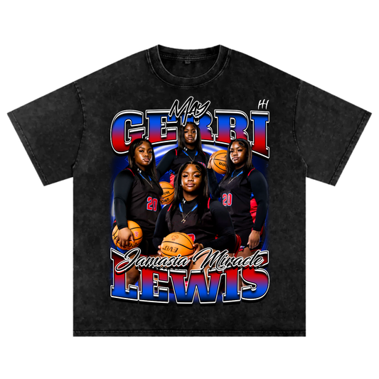 Gerri Jamasia Miracle Lewis Oversized T-shirt