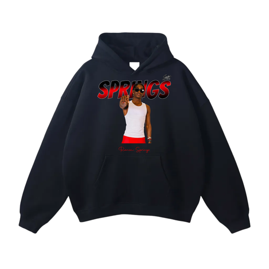 Rance Springs Oversize Fleeced Hoodie