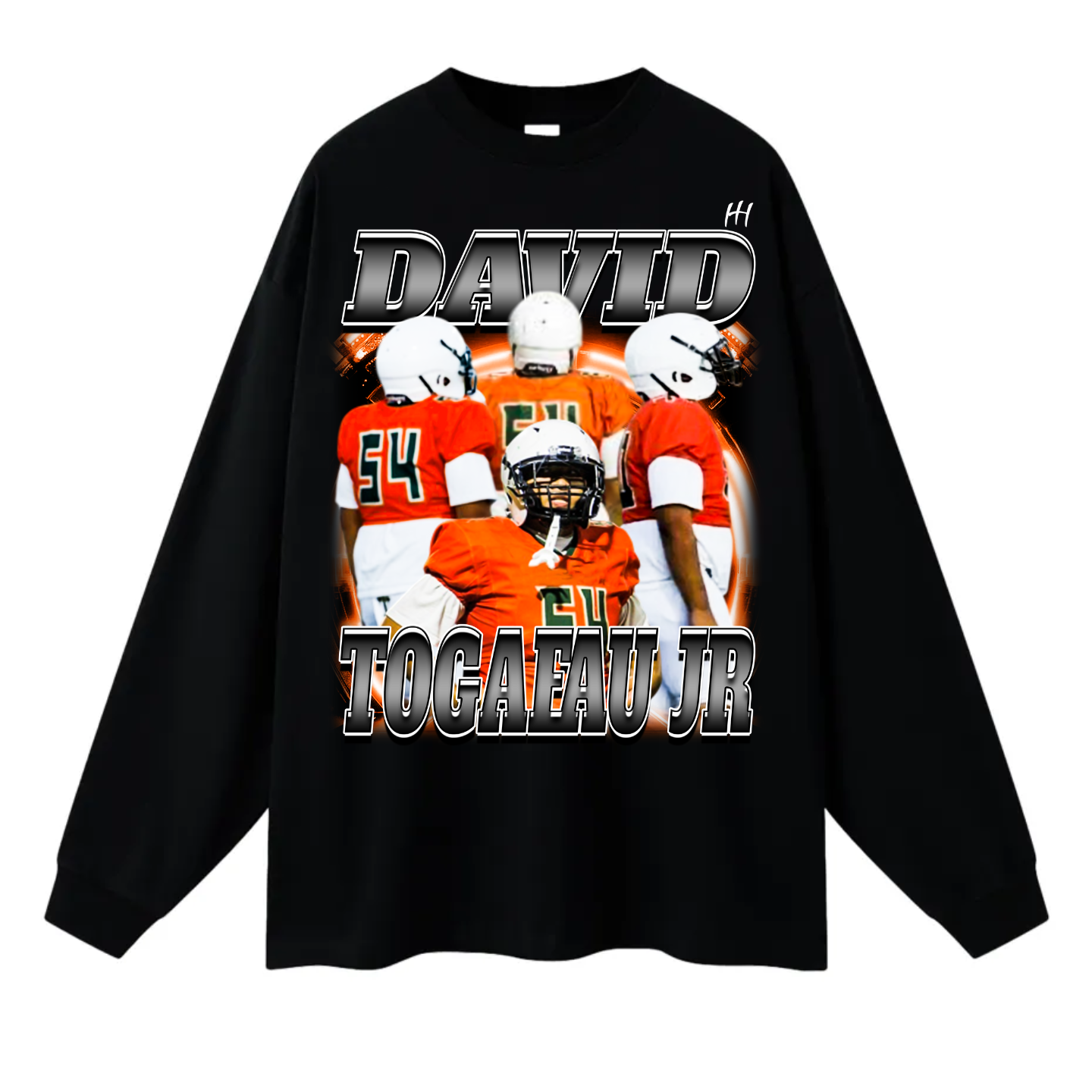 David Togafau JR Long Sleeve Tee