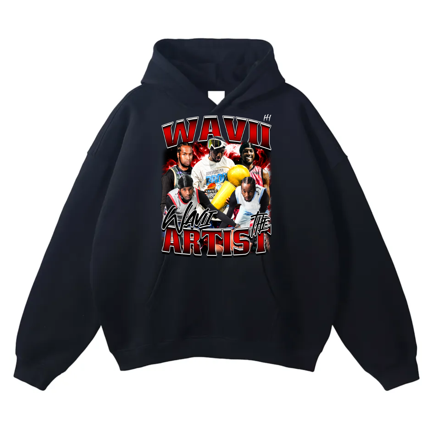 Wavii The Artist Oversize Fleeced Hoodie