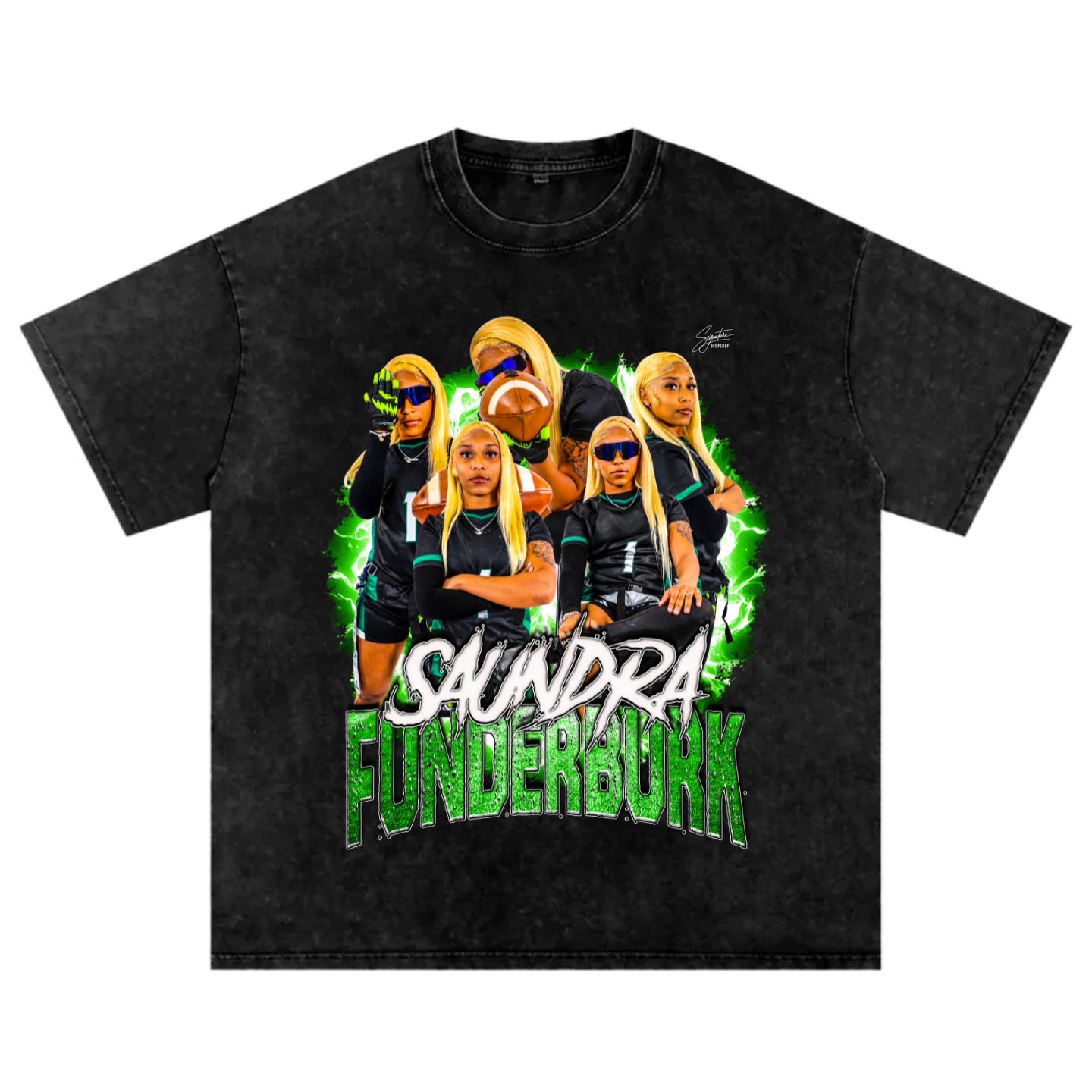 Saundra Funderburk Oversized T-shirt