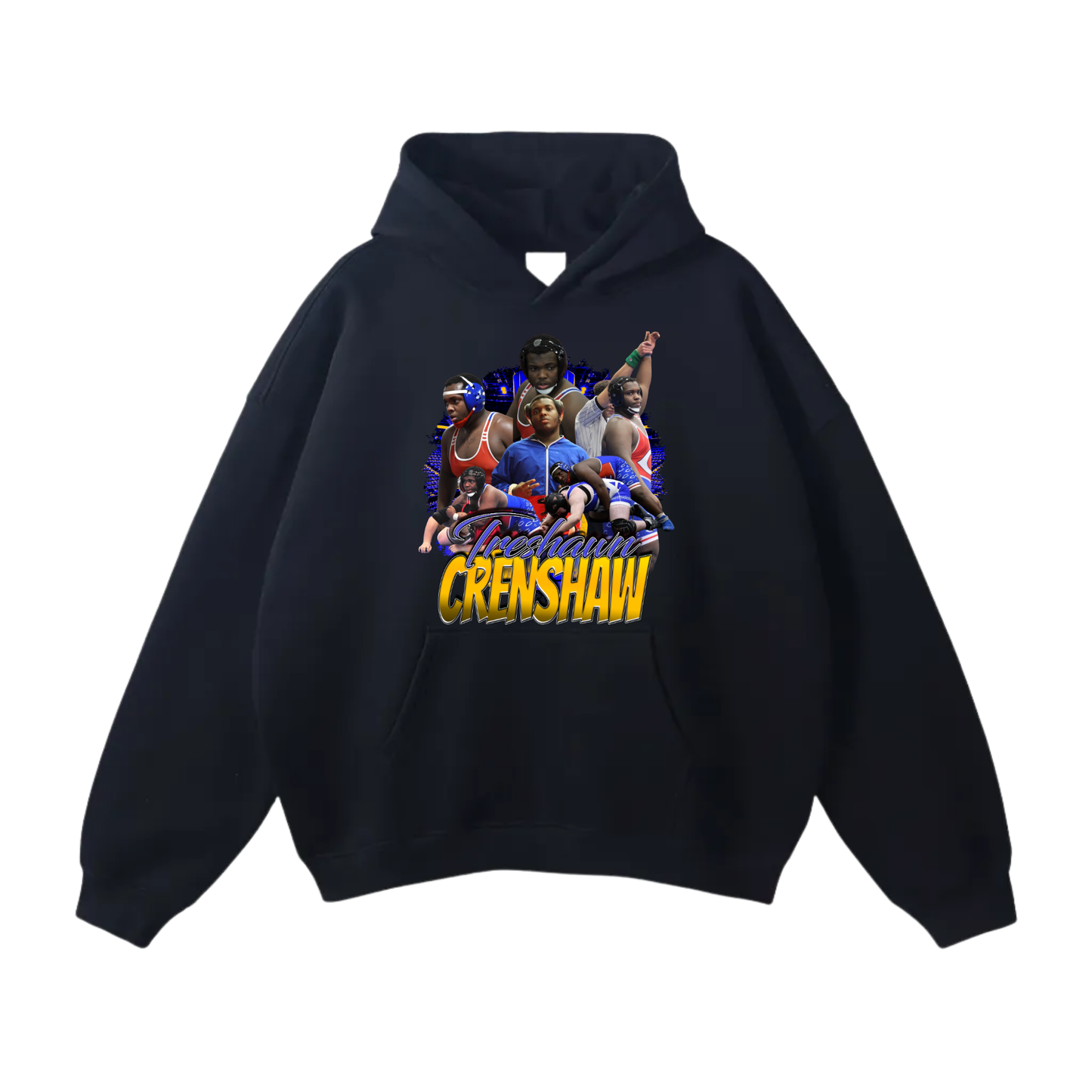 Treshawn Crenshaw Oversize Fleeced Hoodie