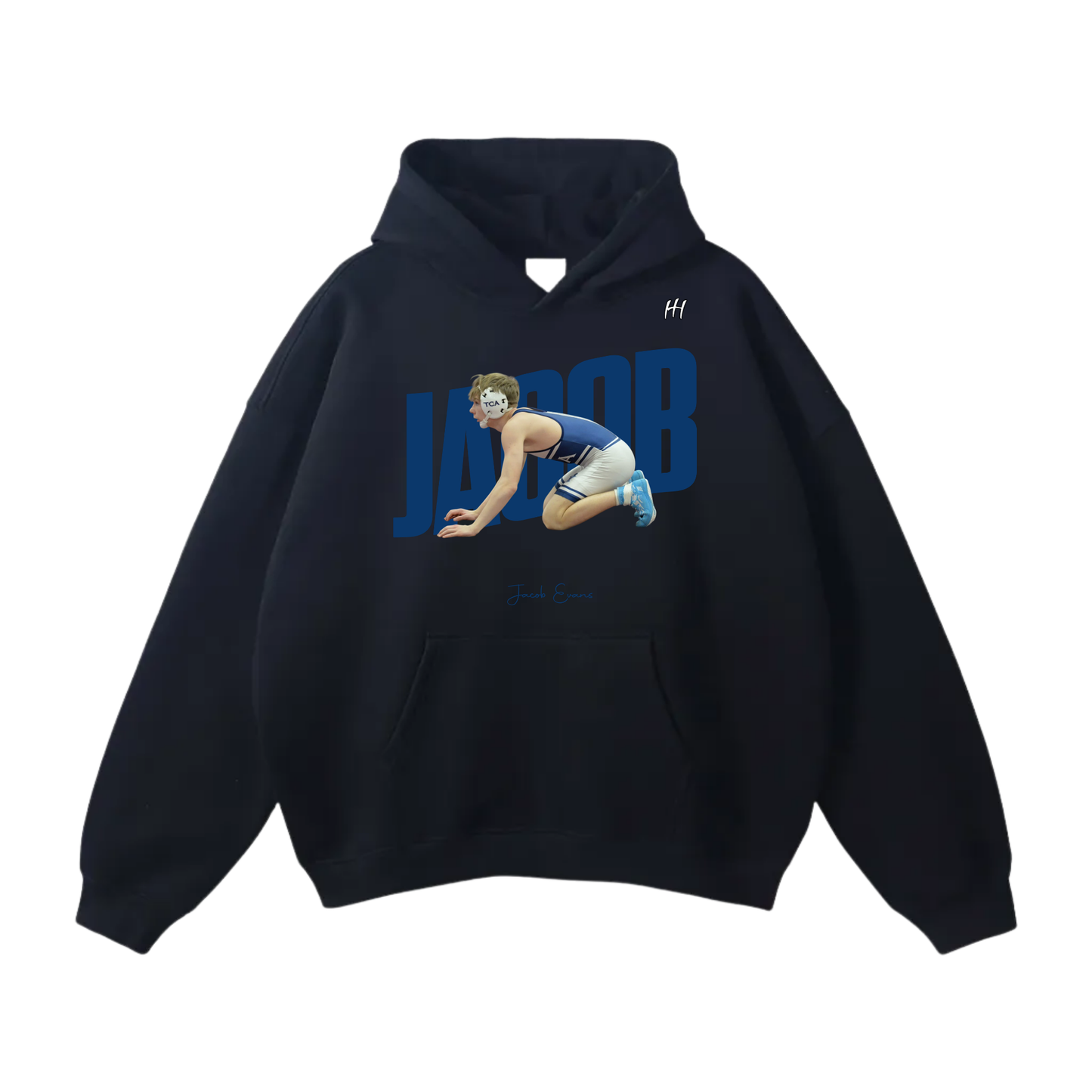 Jacob Evans Oversize Fleeced Hoodie