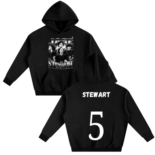 Jase Stewart Oversize Fleeced Hoodie