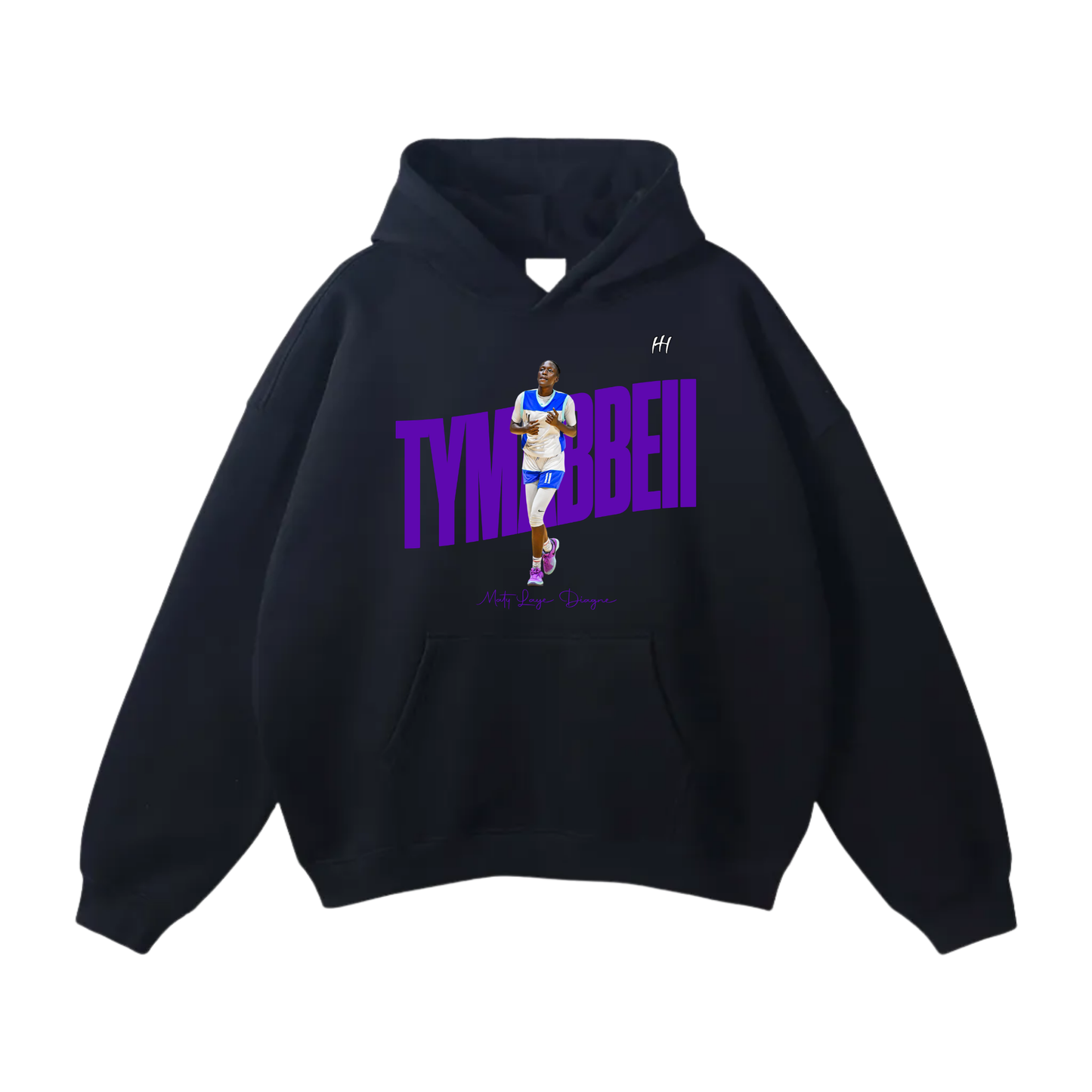 Maty Laye Diagne Oversize Fleeced Hoodie