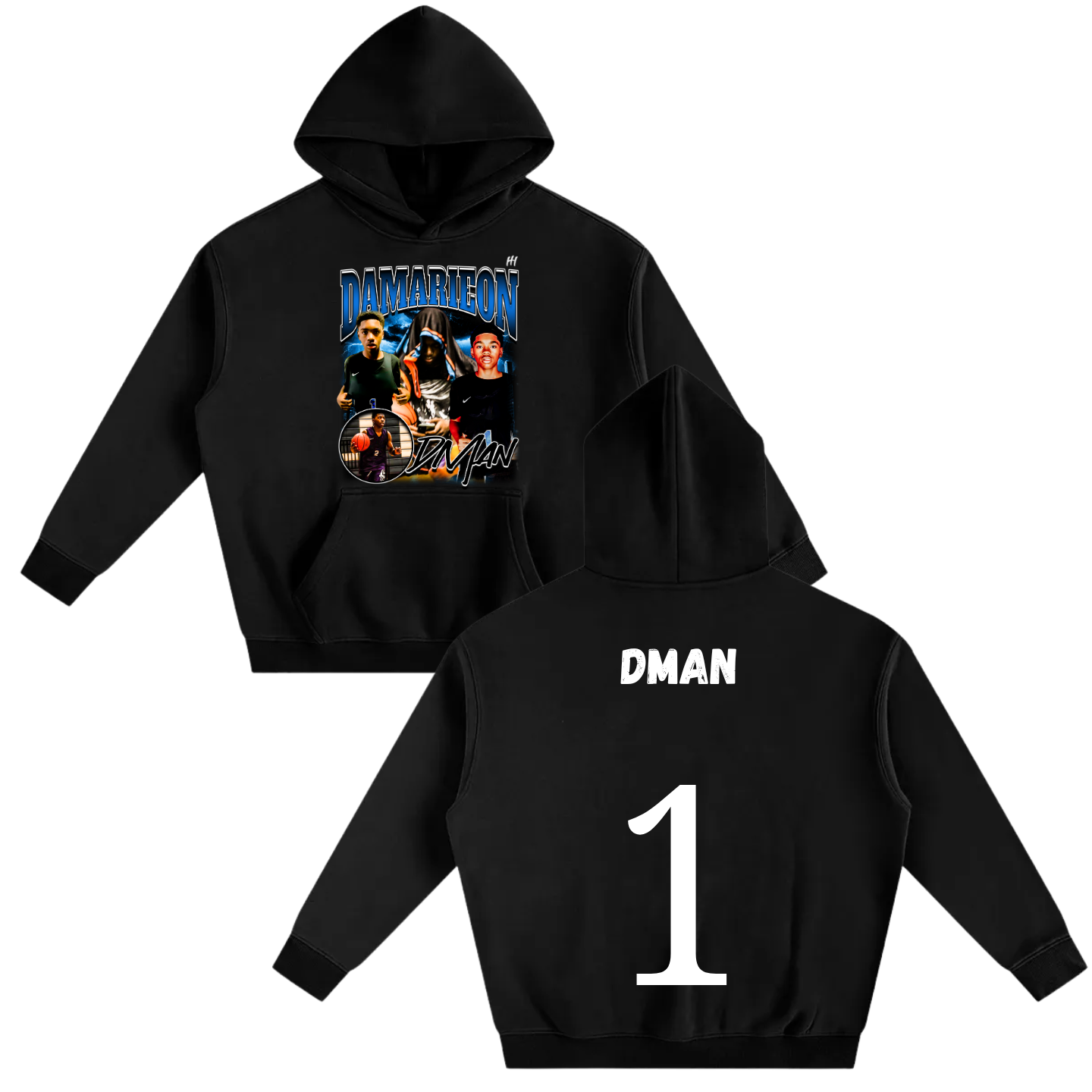 Damarieon Oversize Fleeced Hoodie