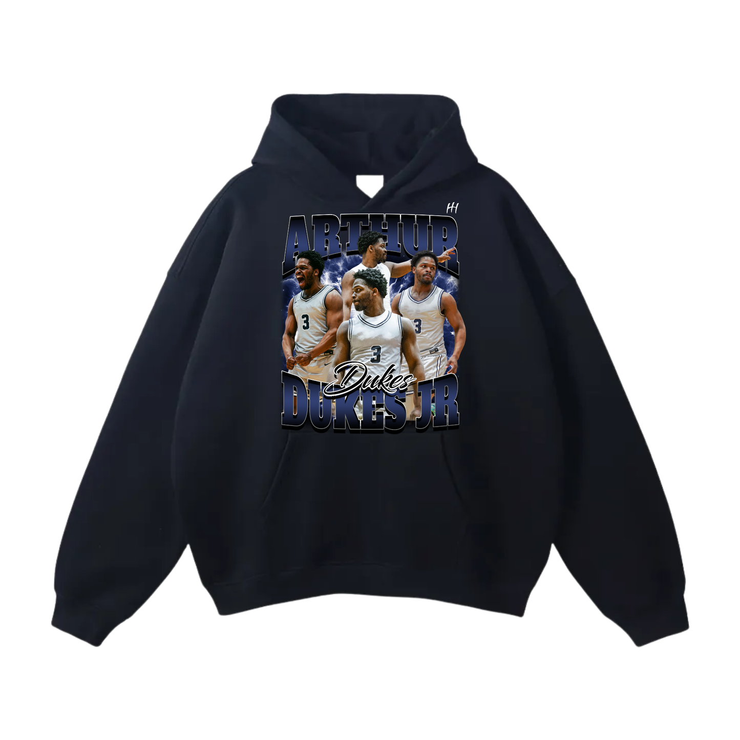 Arthur Dukes Jr Oversize Fleeced Hoodie