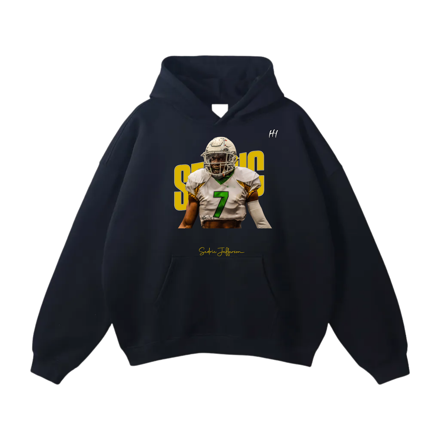 Sedric Jefferson Oversize Fleeced Hoodie