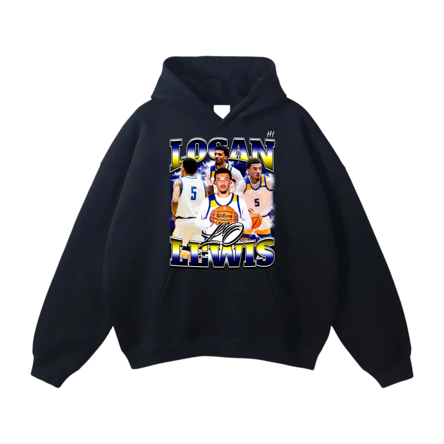 Logan Lewis Oversize Fleeced Hoodie