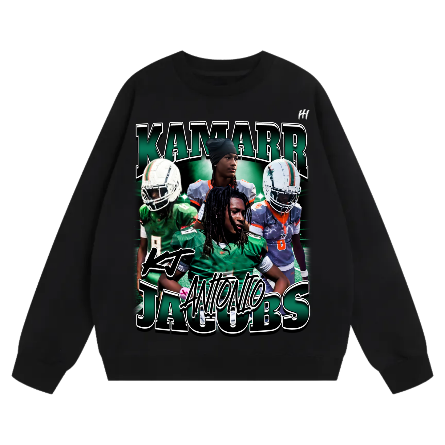 Kamarr Antonio jacobs Heavyweight Crewneck Sweatshirt