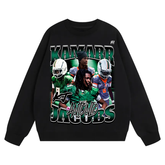 Kamarr Antonio jacobs Heavyweight Crewneck Sweatshirt