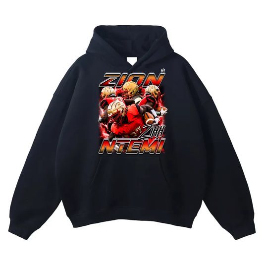 Zion Ntemi  Oversize Fleeced Hoodie