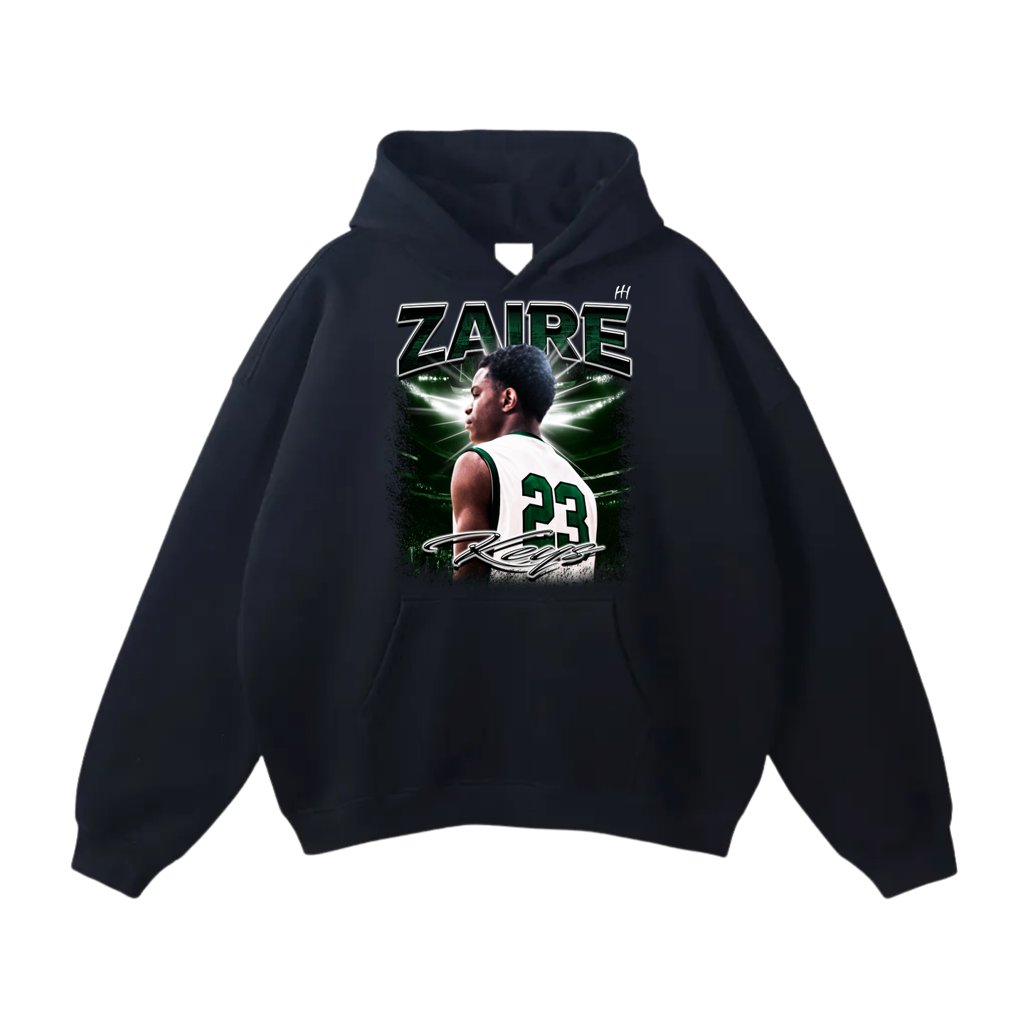 Zaire Keys Oversize Fleeced Hoodie