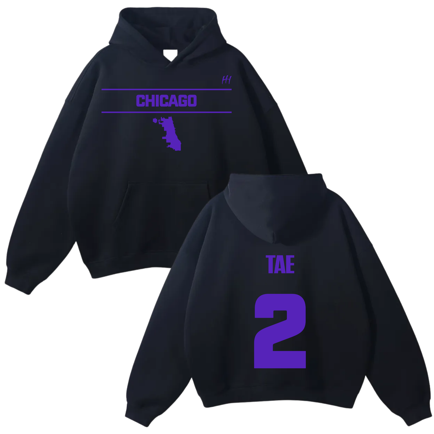 Joshua Moton Oversize Fleeced Hoodie