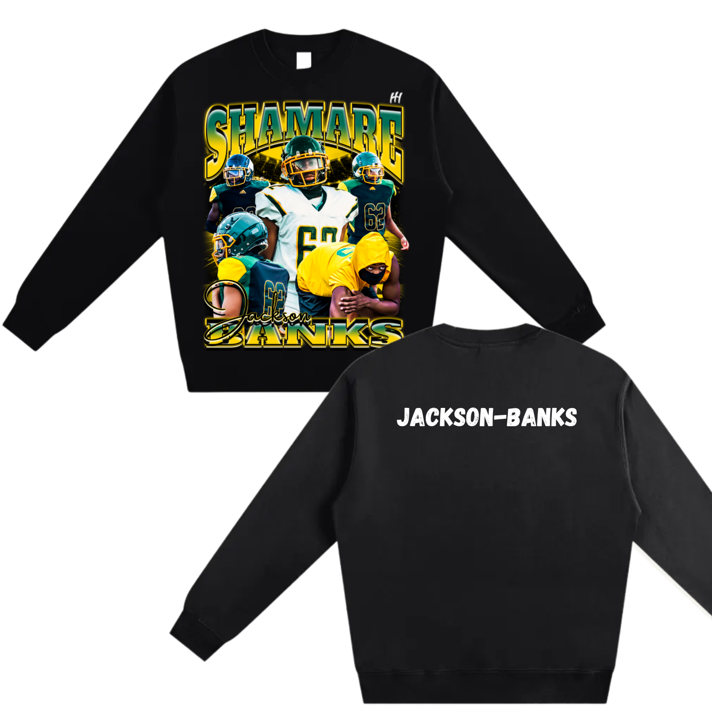 Shamare’ Jackson-Banks Heavyweight Crewneck Sweatshirt