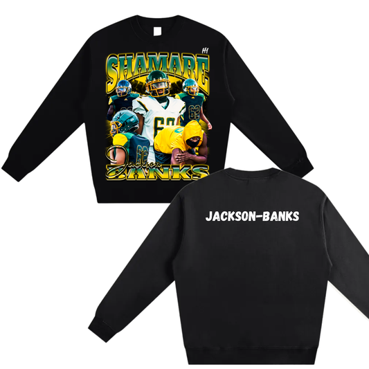 Shamare’ Jackson-Banks Heavyweight Crewneck Sweatshirt