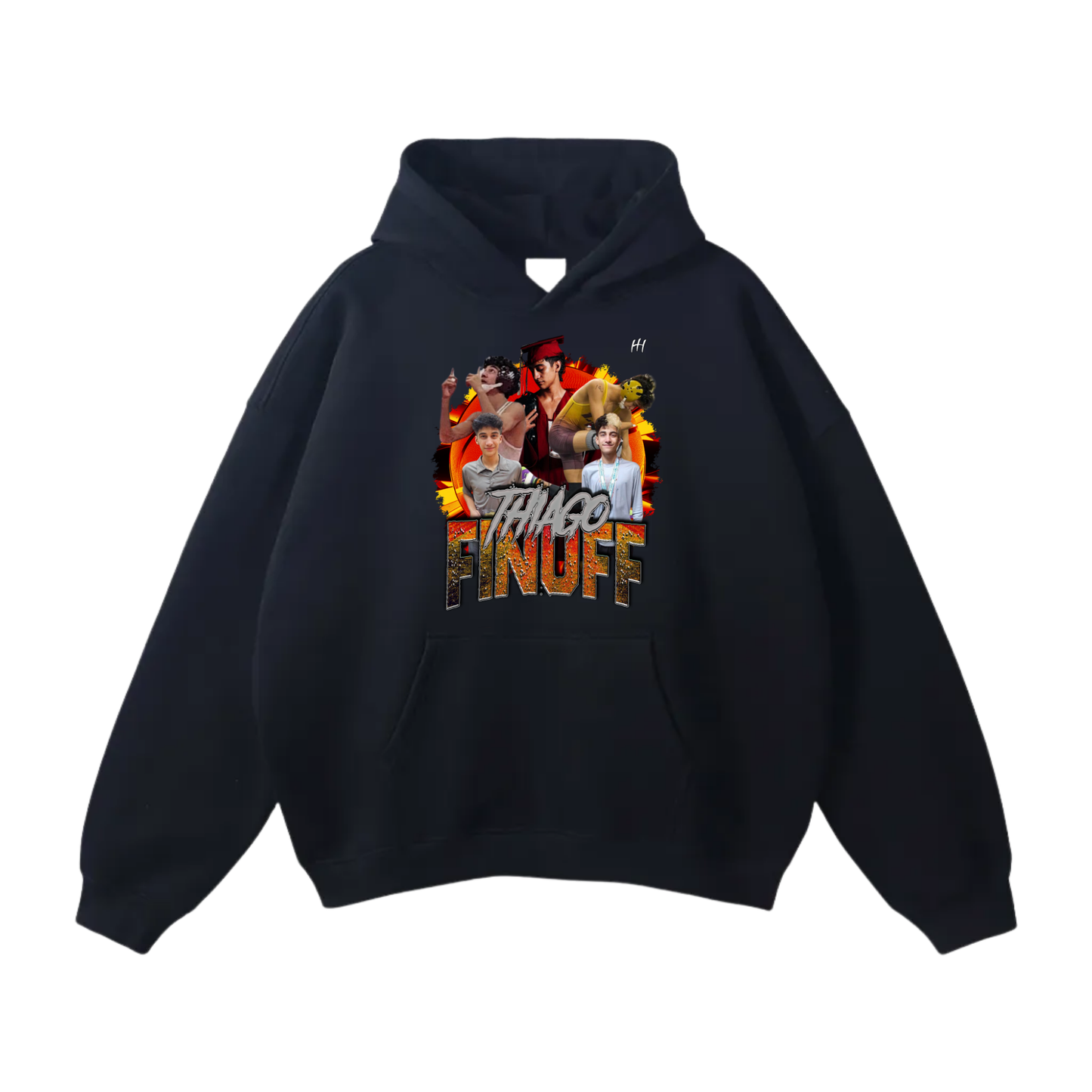 Thiago Finuff Oversize Fleeced Hoodie